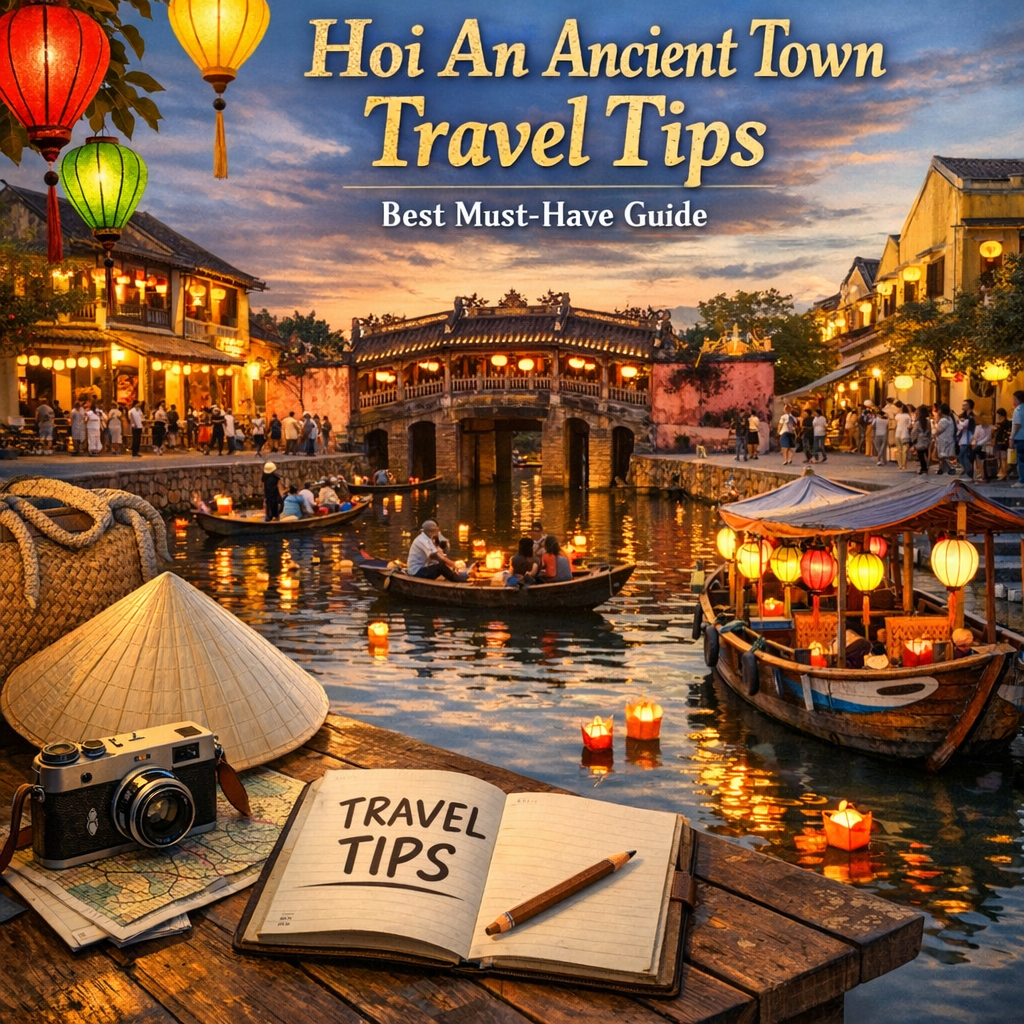 Illustration of Hoi An Ancient Town Travel Tips: Best Must-Have Guide