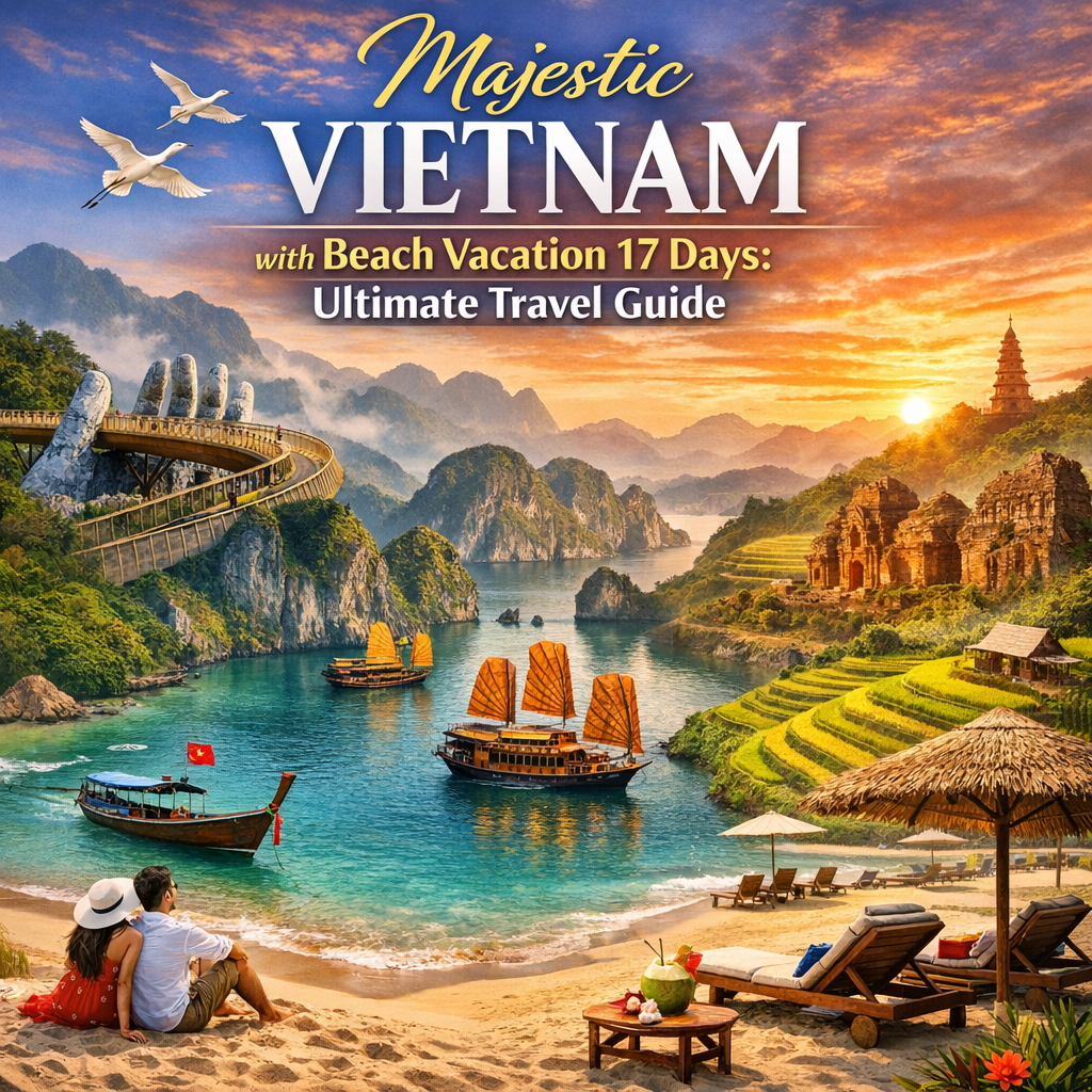 Majestic Vietnam with Beach Vacation 17 Days: Ultimate Travel Guide