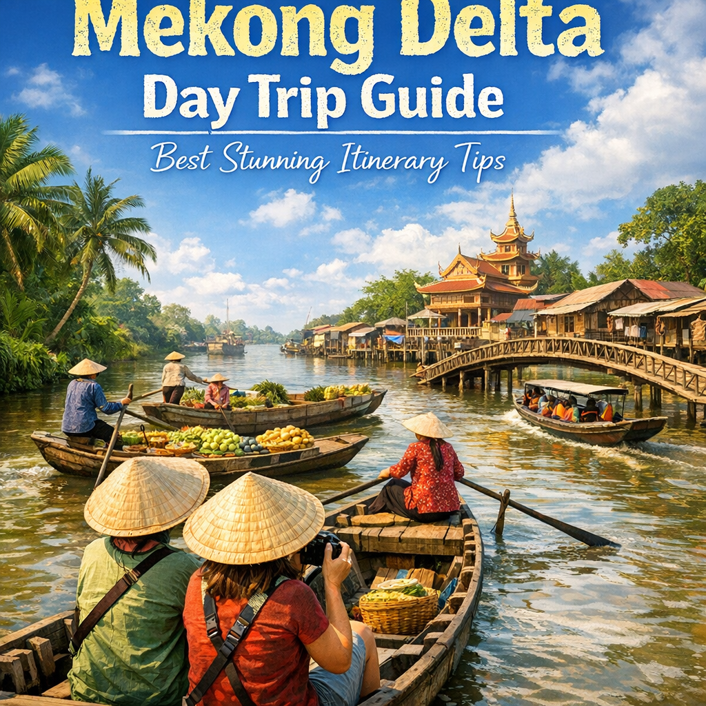Illustration of Mekong Delta Day Trip Guide: Best Stunning Itinerary Tips