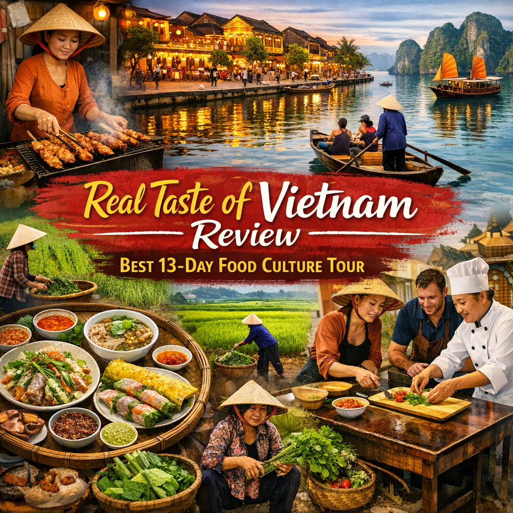 Illustration of Real Taste of Vietnam Review: Best 13-Day Food Culture Tour